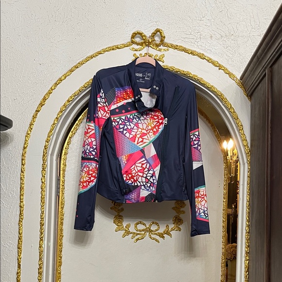 Lucky in Love X Bethanie Mattek-Sands NWOT Zip Jacket Size S - Picture 3 of 6